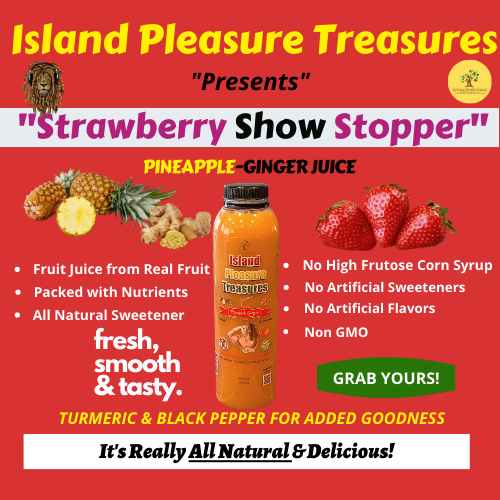 The Amazing Strawberry Showstopper Pineapple-Ginger Juice 5 Star Power